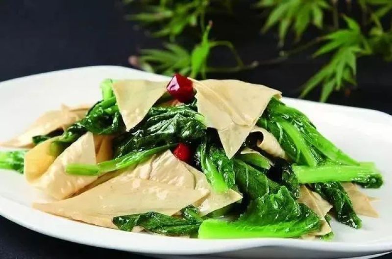豆筋桐柏豆筋是河南省南阳市桐柏县的特产。桐柏豆筋“色如金