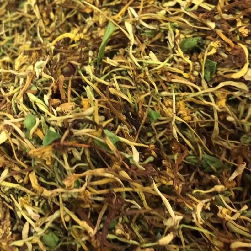金银花山银花野生手工采摘太阳晒烘干