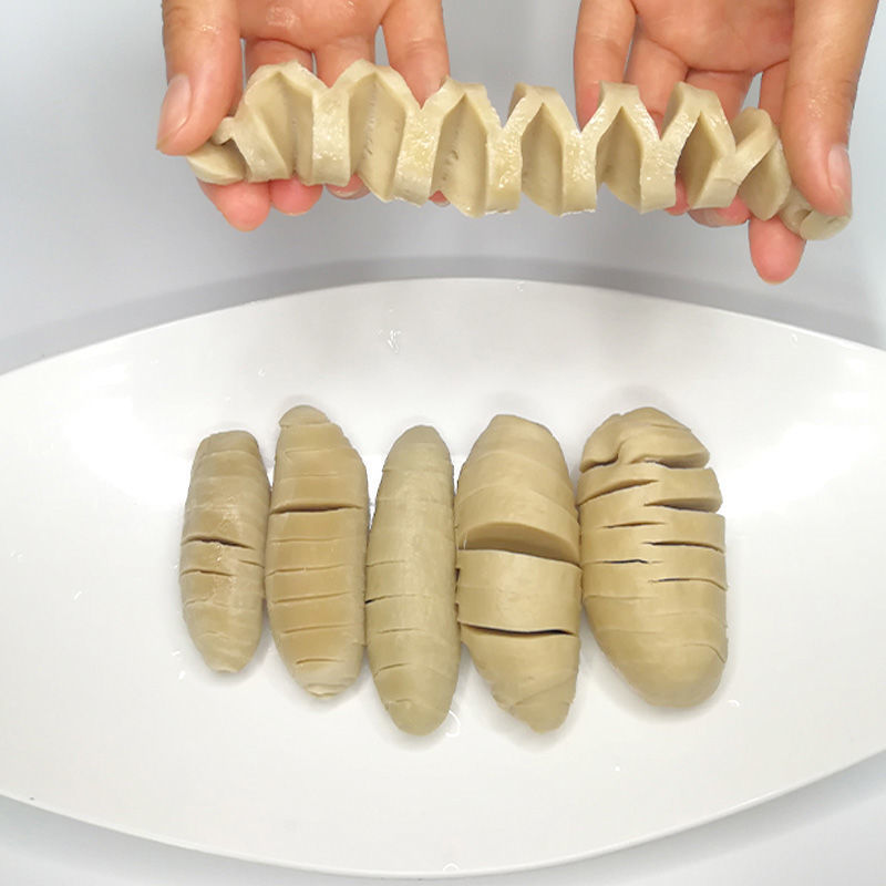【60串】速冻手工面筋串烧烤面筋串油炸大面筋面筋