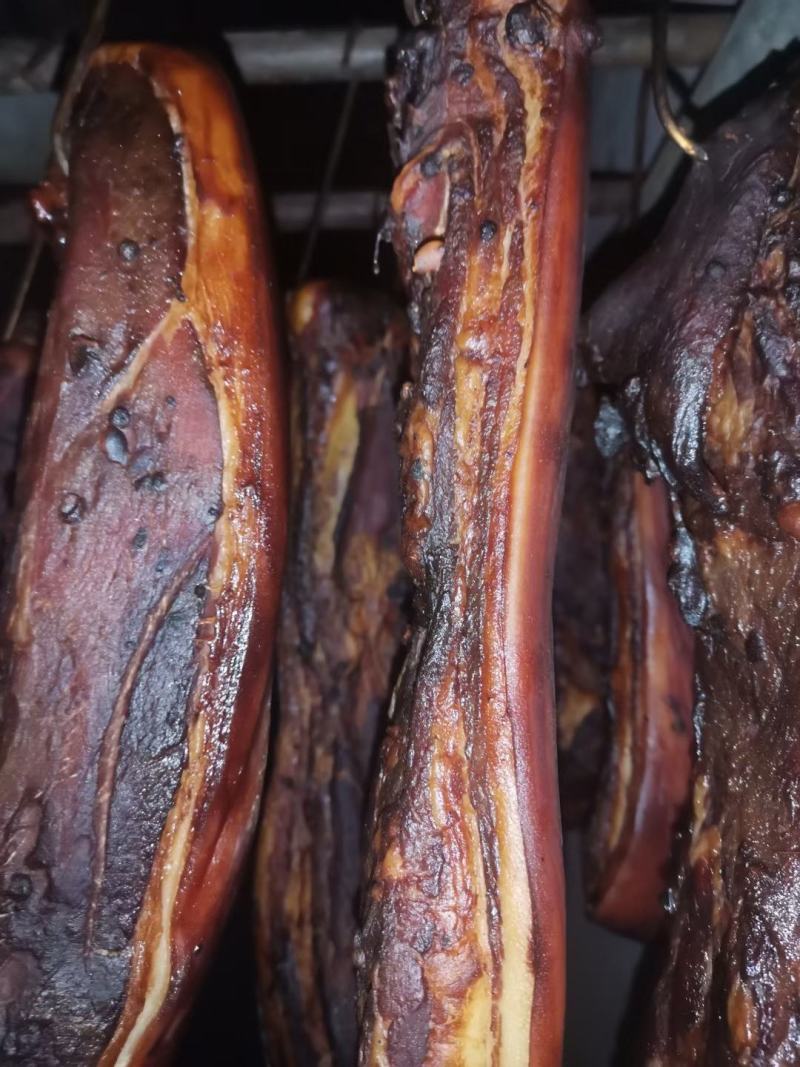 四川特产宜宾竹海腊肉正宗土猪鲜肉制作腊肉二刀肉特干级