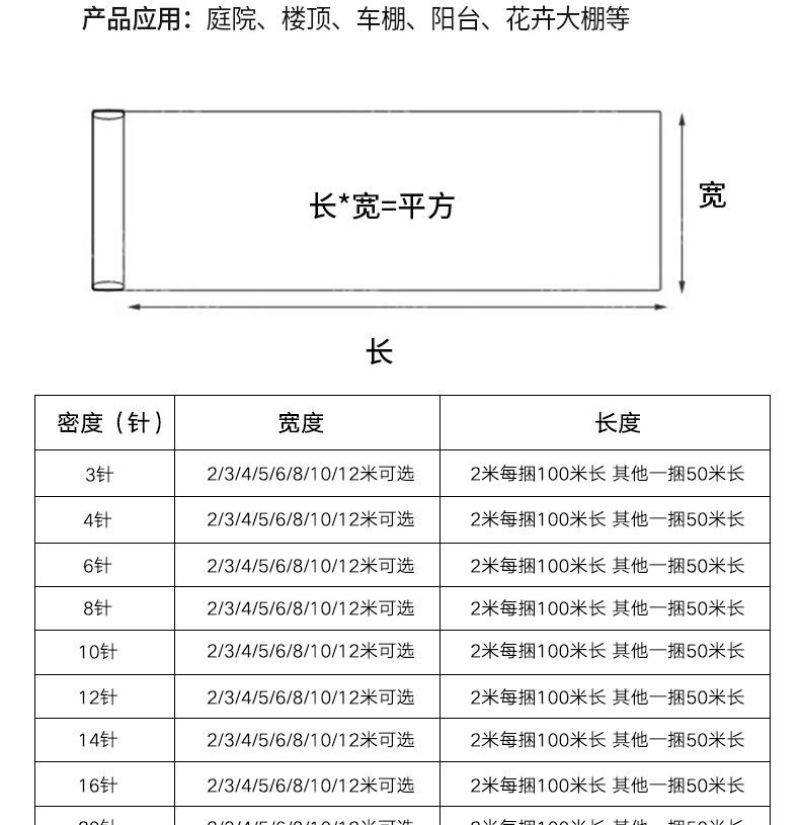 黑色遮阳网加密加厚防晒网抗老化大棚网农用遮阴网户外庭院防