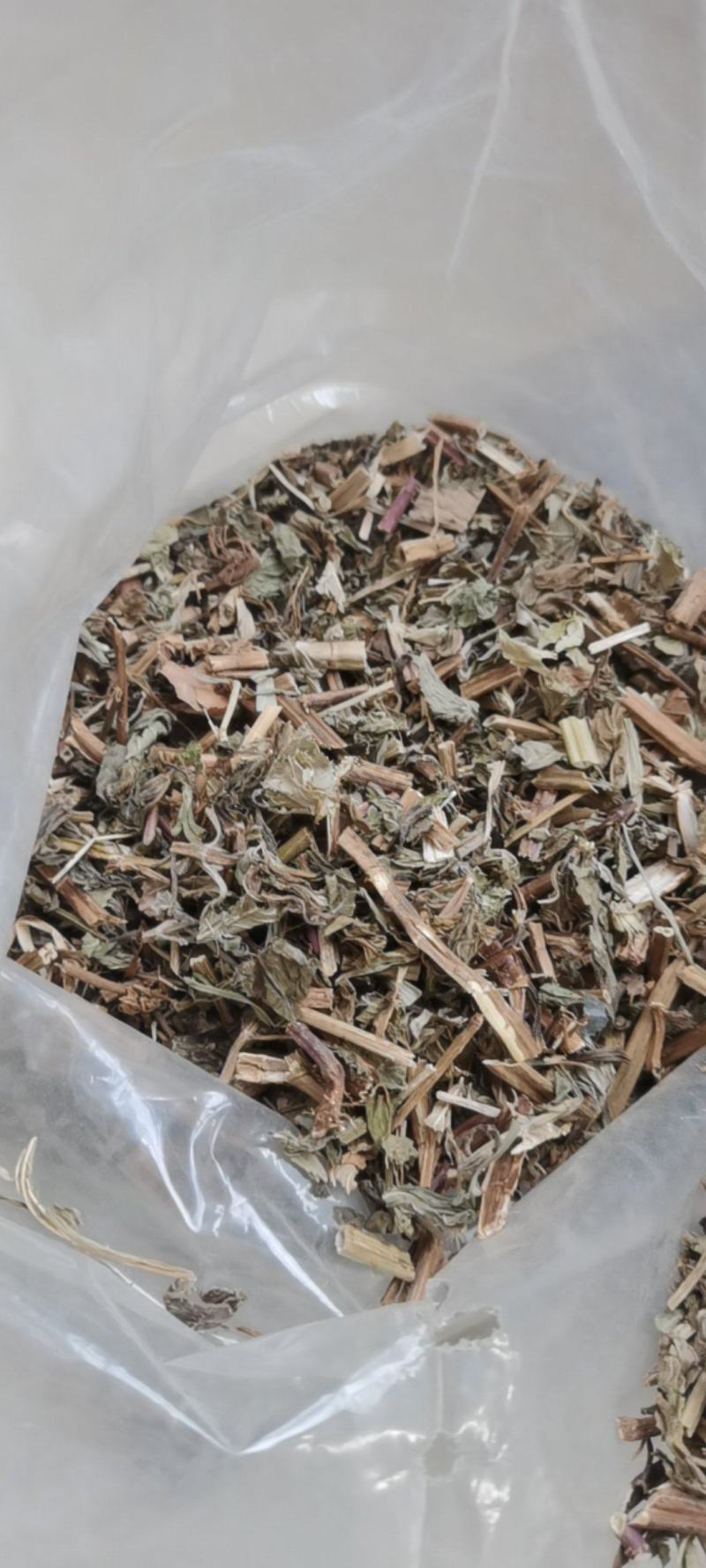 薄荷全颗切段，无硫熏，
