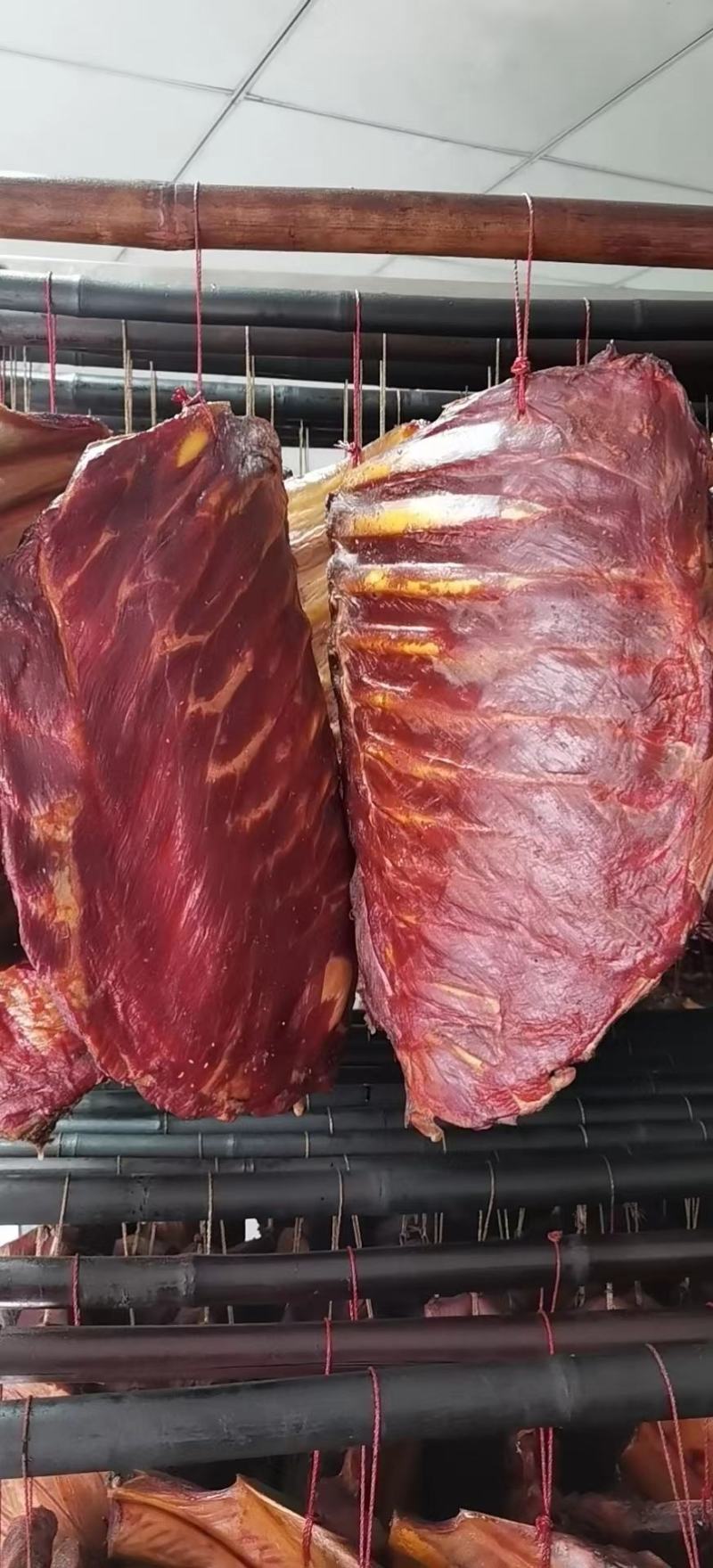 四川特产宜宾竹海腊肉腊排骨农家柴火烟熏正宗土猪制酒店专供