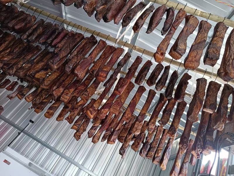 四川特产宜宾竹海腊肉腊排骨农家柴火烟熏正宗土猪制酒店专供