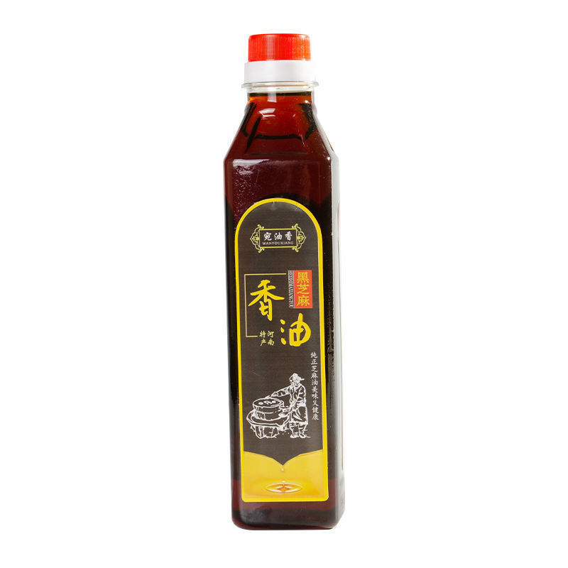 纯正黑芝麻香油正宗小磨香油香油月子油凉拌菜火锅油农家用