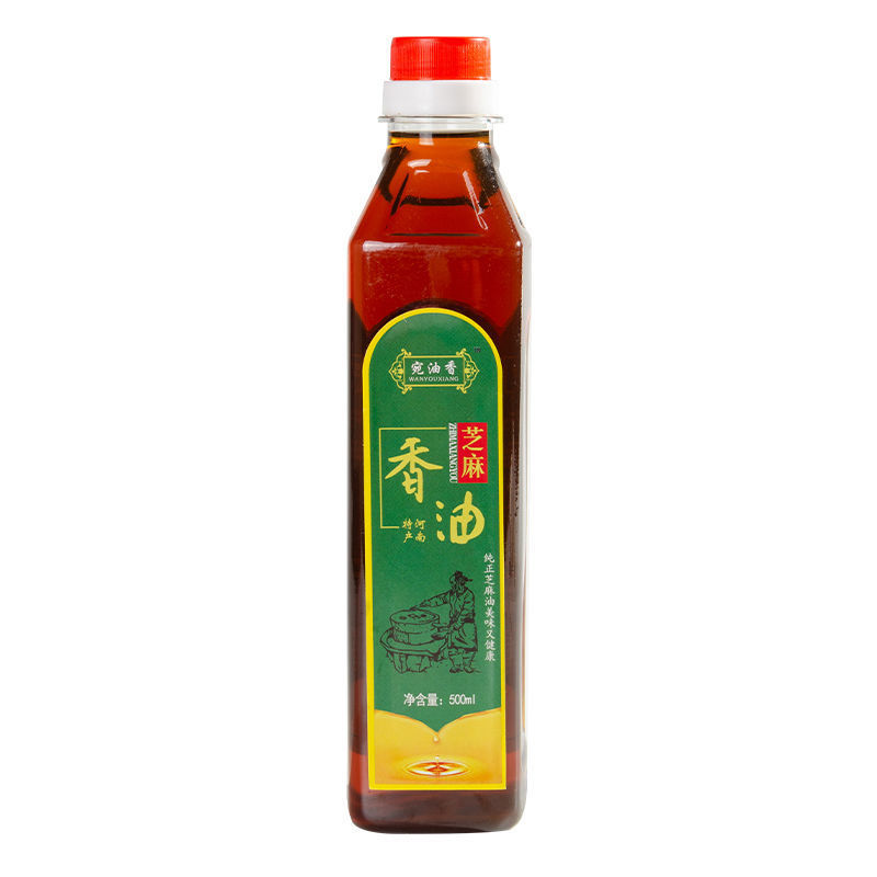 纯正黑芝麻香油正宗小磨香油香油月子油凉拌菜火锅油农家用
