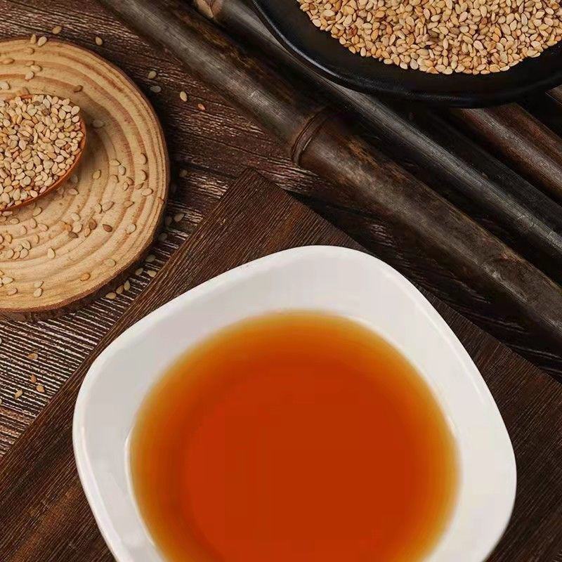 小磨香油芝麻油纯芝麻油正宗农村现榨新鲜河南特产凉拌菜火锅
