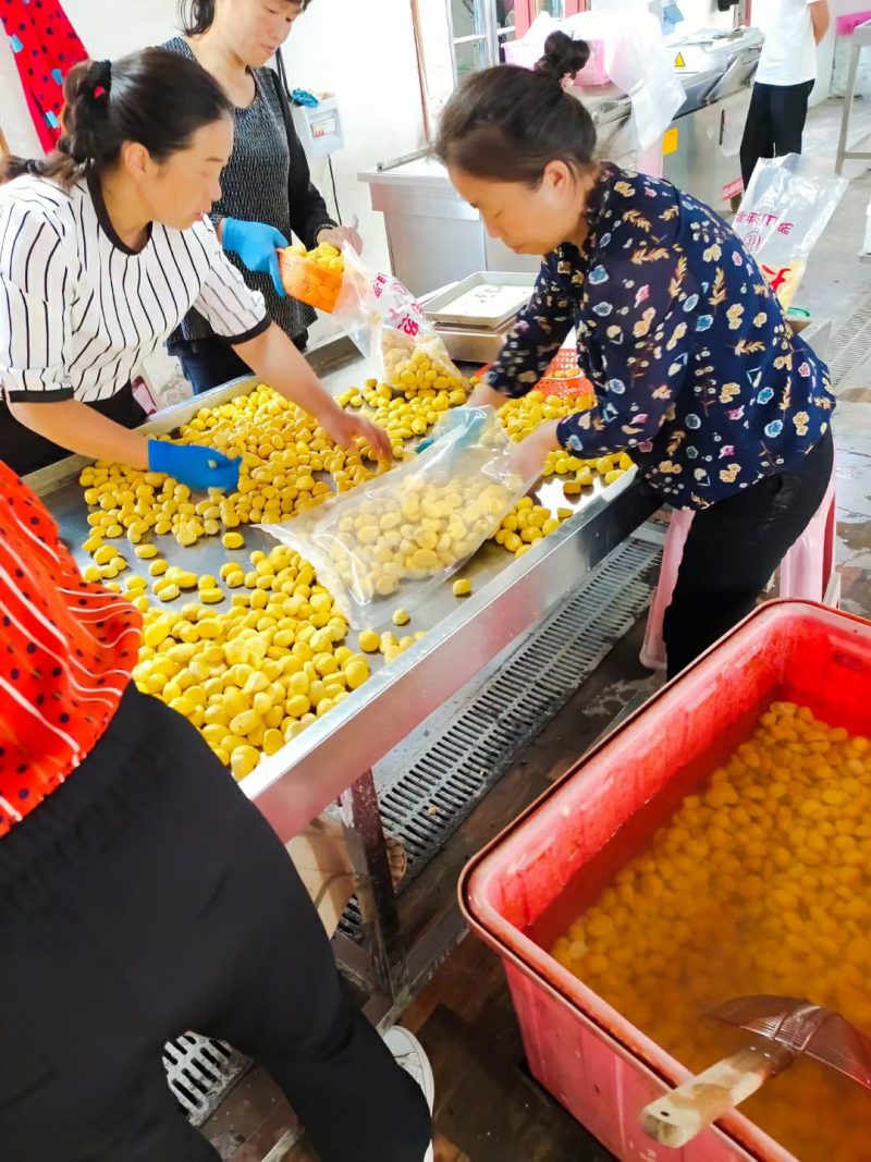 生鲜真空板栗仁超市商场酒店菜市场电商毛重半斤净板栗3两一