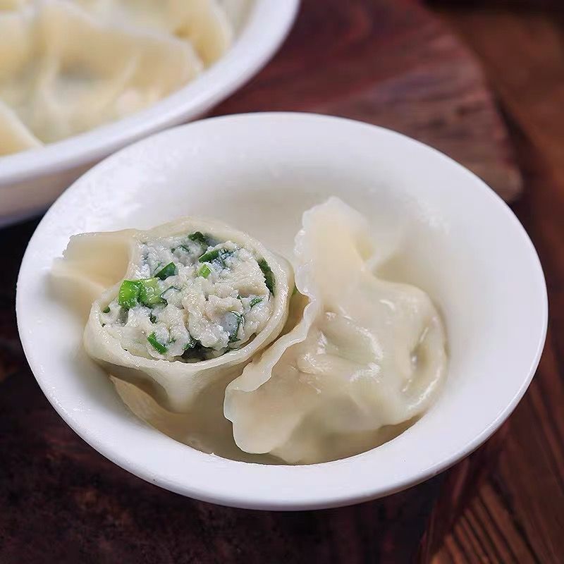 【热卖】鲅鱼饺子新鲜马鲛鱼水饺速冻饺子纯手工海鲜水饺整箱