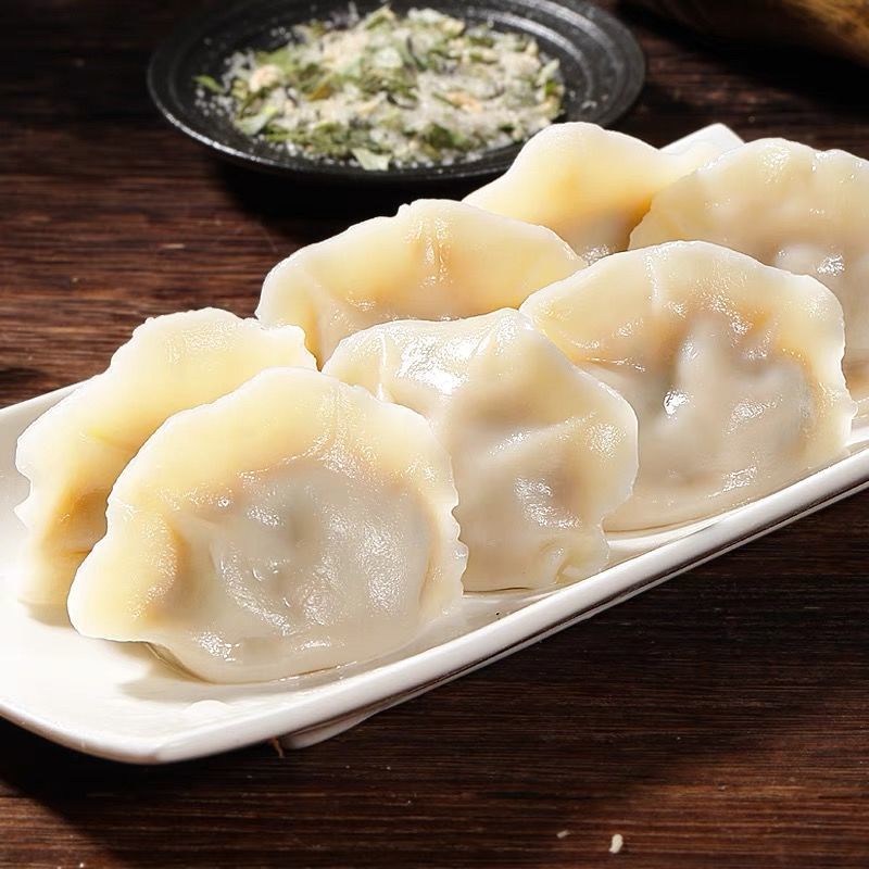 5斤手工鲅鱼水饺海鲜鱼肉饺子速冻新鲜速食早餐夜宵散装水饺