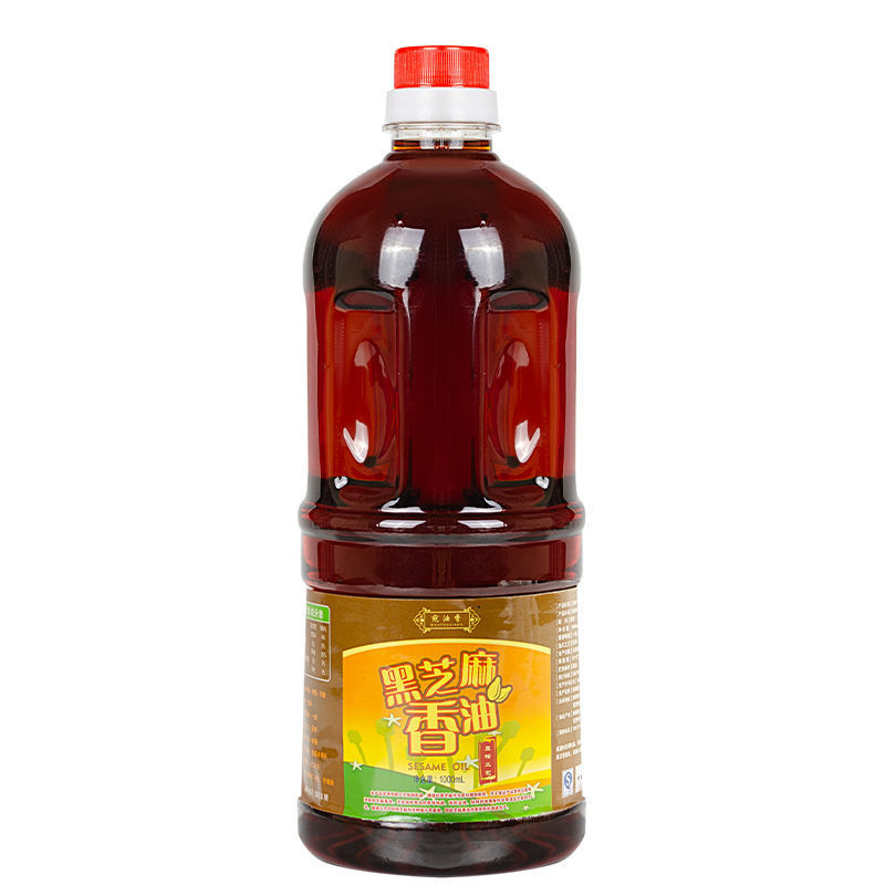 纯正黑芝麻香油正宗小磨香油月子油凉拌菜火锅油农商用包邮