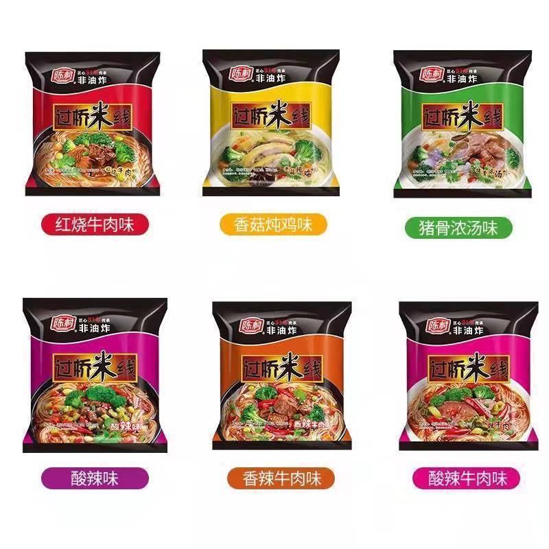 陈村过桥米线100g正宗酸辣粉米粉免煮速食宵夜休闲小吃