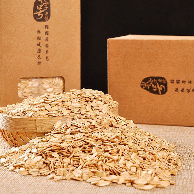燕麦片原味生麦片煮粥五谷杂粮农家即食燕麦粗粮健身早餐生燕