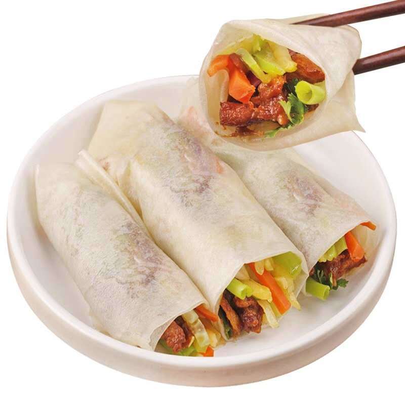 【榆林筋饼】东北特产绿色食品手工薄面饼春饼卷饼煎饼手抓饼