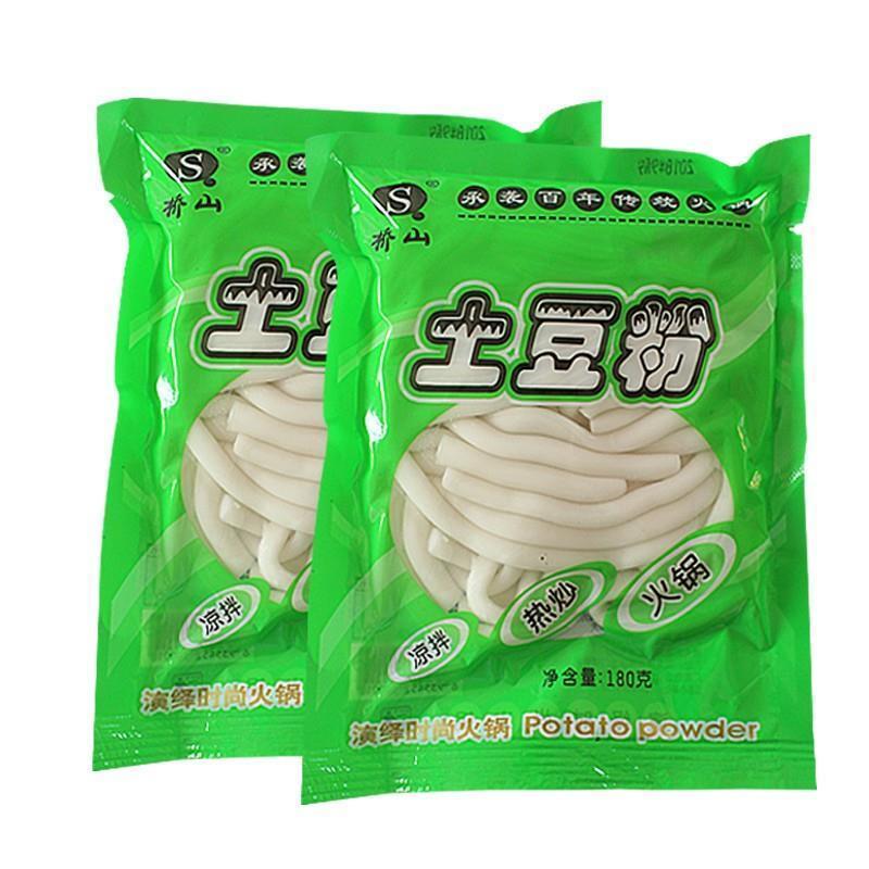 桥山土豆粉180克360克整箱批发火锅麻辣烫小吃店砂锅粉