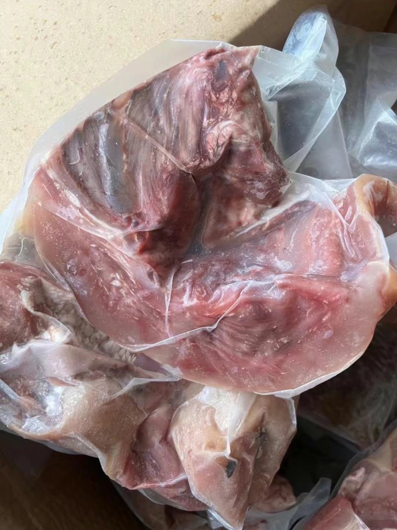 全熟带皮牛头肉带黑桃肉直接切片凉拌江湖地摊货源批发