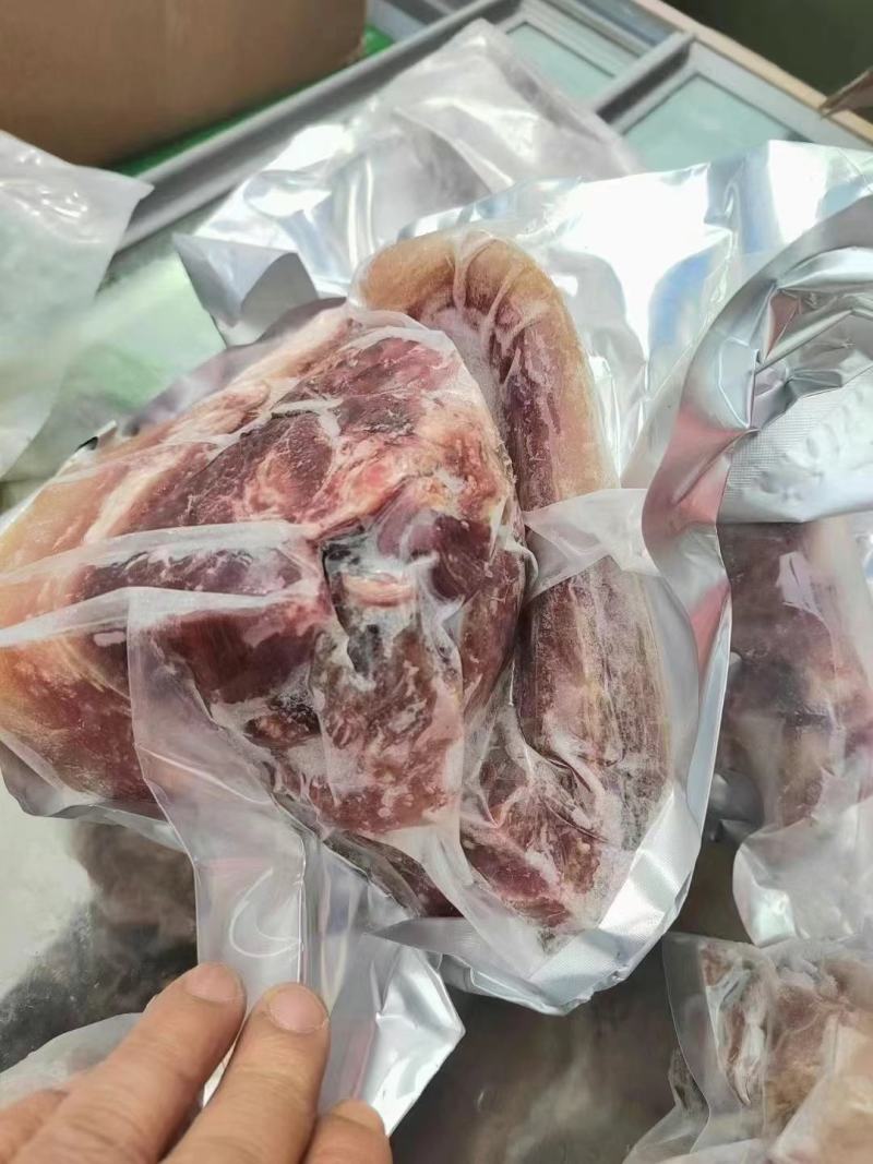 全熟带皮牛头肉带黑桃肉直接切片凉拌江湖地摊货源批发
