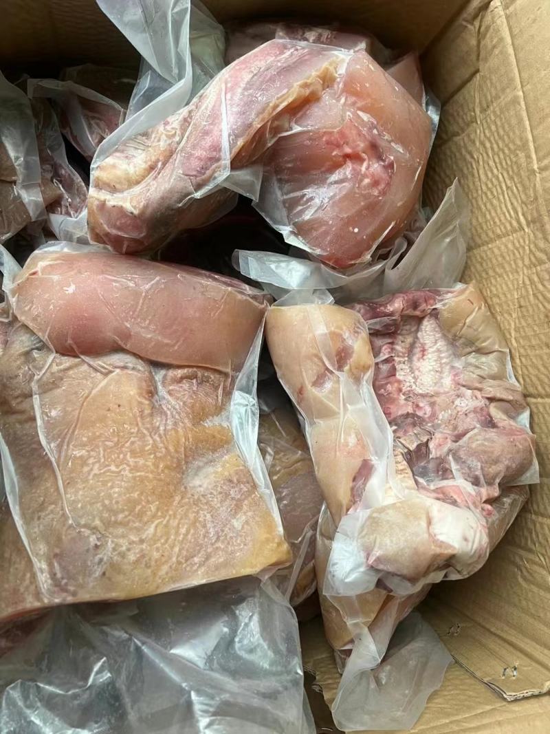 全熟带皮牛头肉带黑桃肉直接切片凉拌江湖地摊货源批发