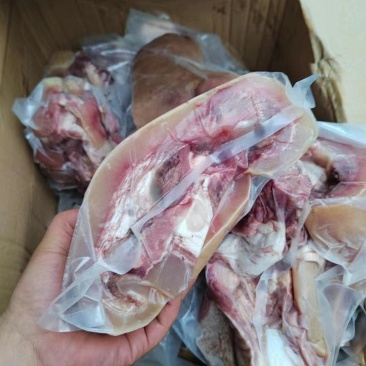 全熟带皮牛头肉带黑桃肉直接切片凉拌江湖地摊货源批发