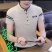 【纯棉】新款男士短袖T恤韩版修身翻领POLO衫男装