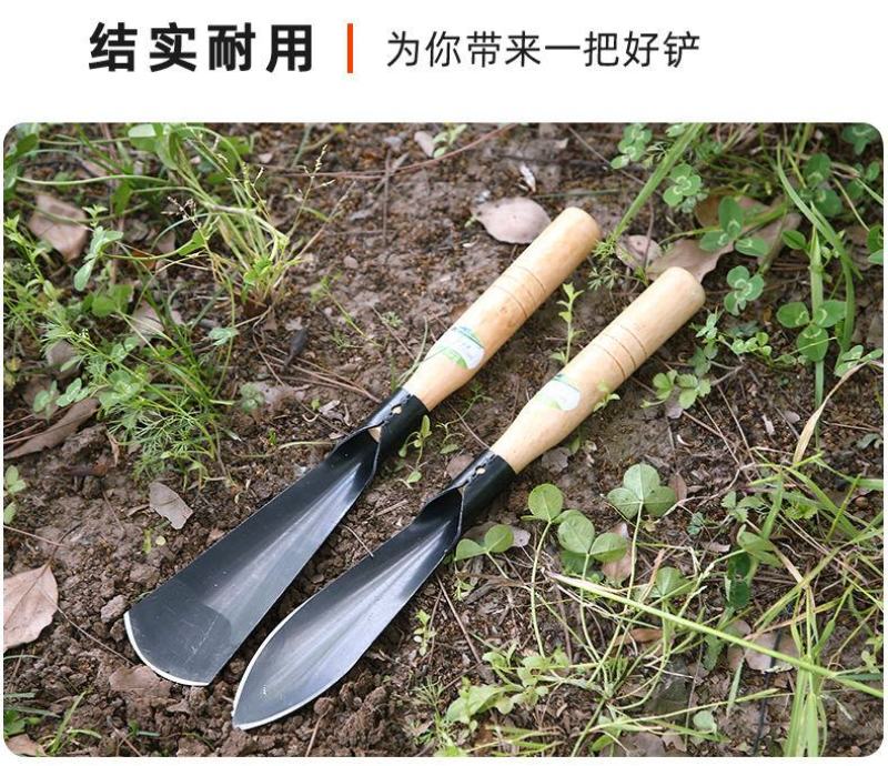 家用拔草挖草野菜神器松土起根器移苗起苗器铲子手动除草园艺