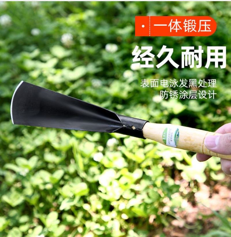 家用拔草挖草野菜神器松土起根器移苗起苗器铲子手动除草园艺