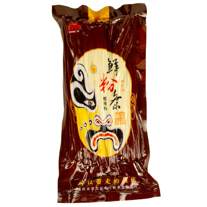 重庆免泡火锅川粉宽粉酸辣粉粗粉条商用粉条批发整箱包邮