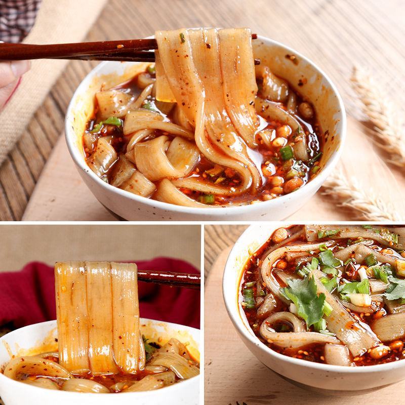 四川红薯宽粉火锅川粉火锅粉食材酸辣流汁宽粉条大宽手工红苕