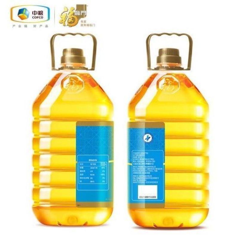中粮福临门葵花籽清香食用植物调和油5L*4桶整箱包邮