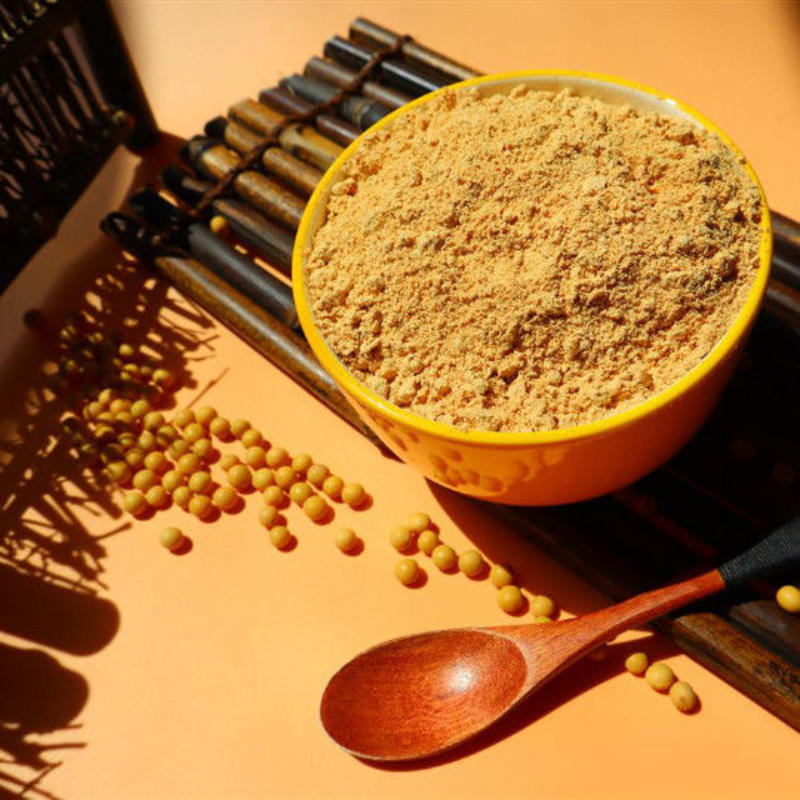 熟黄豆粉5斤炒熟黄豆面2500g可做驴打滚即食杂粮粉