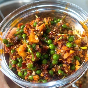 高山下饭酱菜手工制作山胡椒酱大量供应