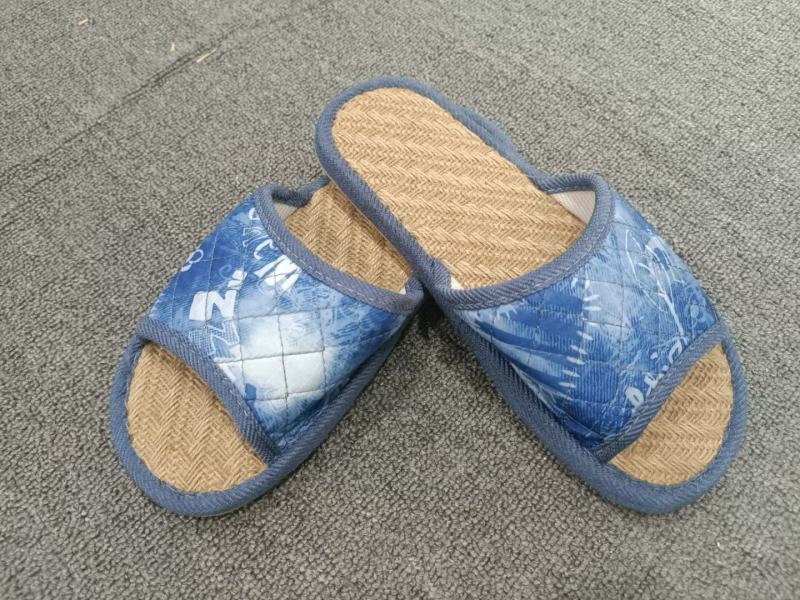 成人亚麻拖鞋清货3.8