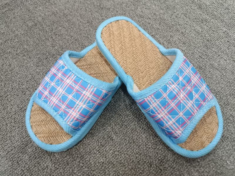 成人亚麻拖鞋清货3.8