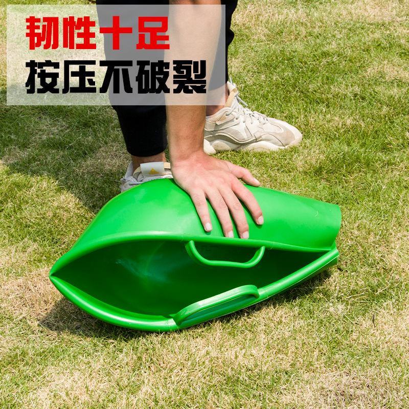 塑料撮箕头熟胶加厚畚箕双外耳把手簸箕大号农用撮子家用畚斗