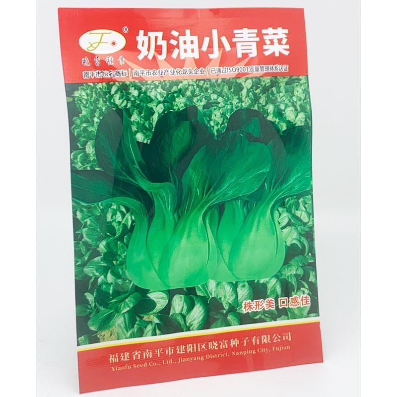 晓富奶油小青菜种子四季阳台盆栽好吃青菜籽20克原装发货
