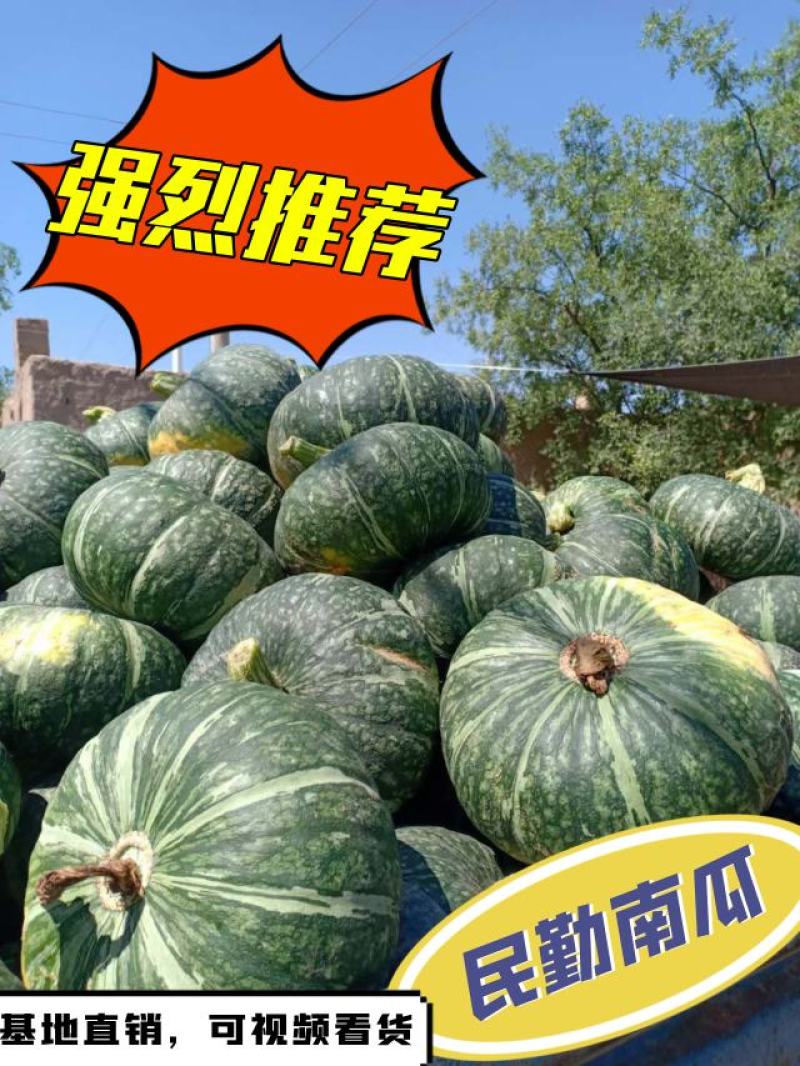 【翼鹏菜业】民勤板栗南瓜预售开始，量大价优