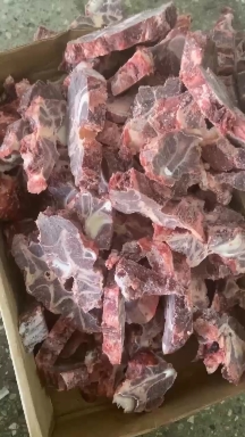 加肉牛脖骨肉含量高，价格便宜老板们别再当了，抓紧时间下单