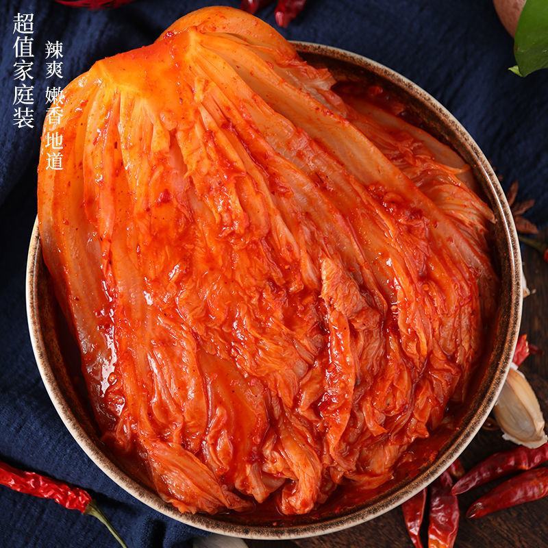正宗辣白菜泡菜韩国口味可贴牌可定制代加工可出口可进超市
