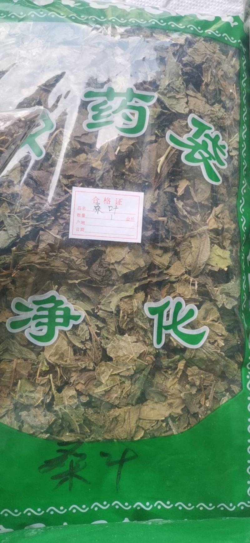 桑叶中药材霜桑叶冬桑叶干桑叶天然桑叶茶