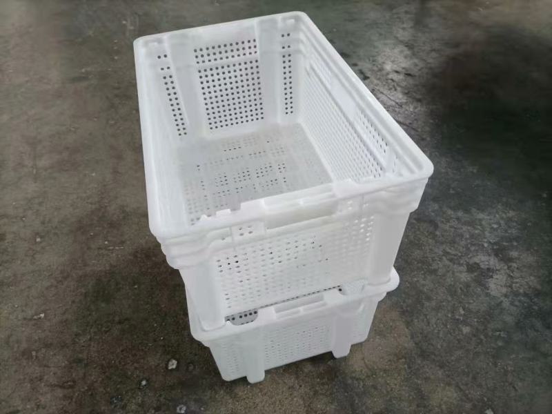 塑料筐-食品筐生鲜错位筐社区周转筐厂家现货欢迎咨询