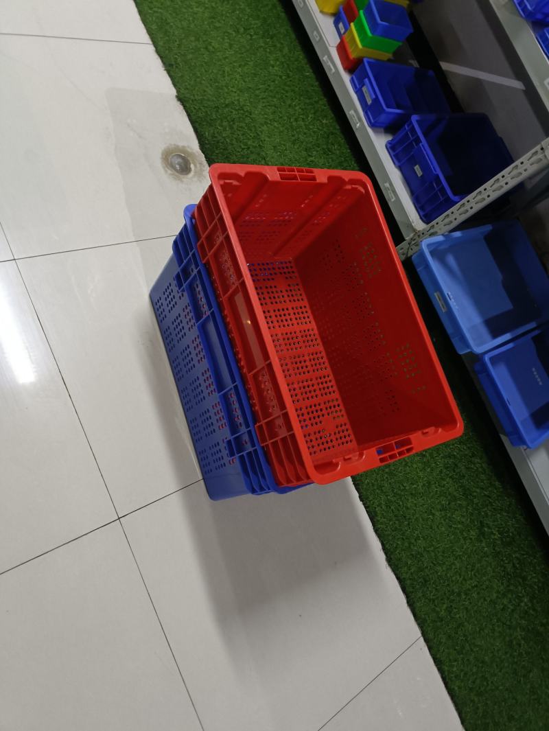 塑料筐-食品筐生鲜错位筐社区周转筐厂家现货欢迎咨询