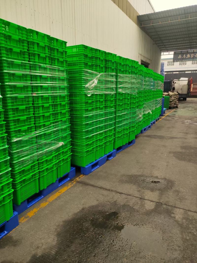 塑料筐-食品筐生鲜错位筐社区周转筐厂家现货欢迎咨询