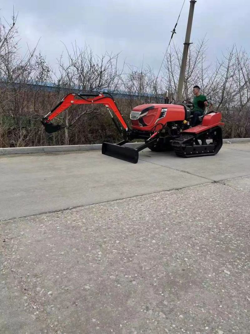 100马力履带拖拉机大马力履带拖拉机水旱两用拖拉机