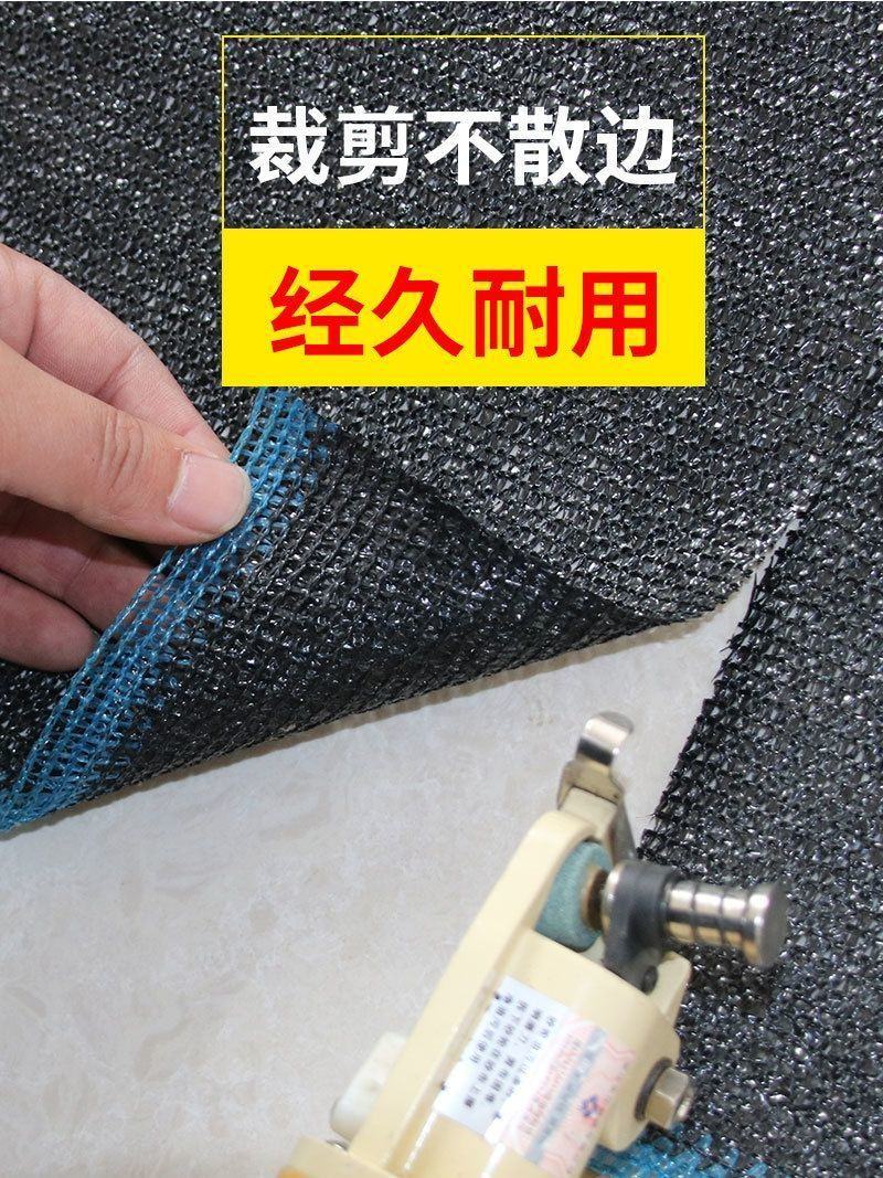 遮阳网防嗮网抗老化加密加厚遮阴网隔热汽车大棚农用黑色遮光