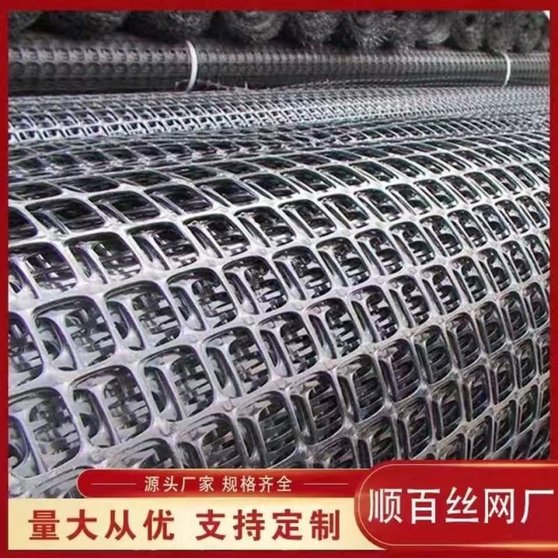 黑色塑料网养鸡鸭网圈玉米网圈地鱼塘围栏网菜园网土工格栅防