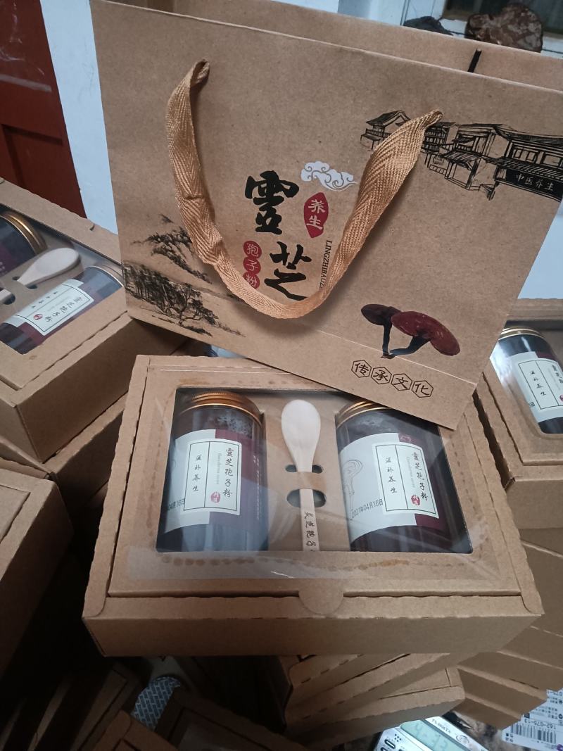包邮灵芝孢子粉产地直发货真价实