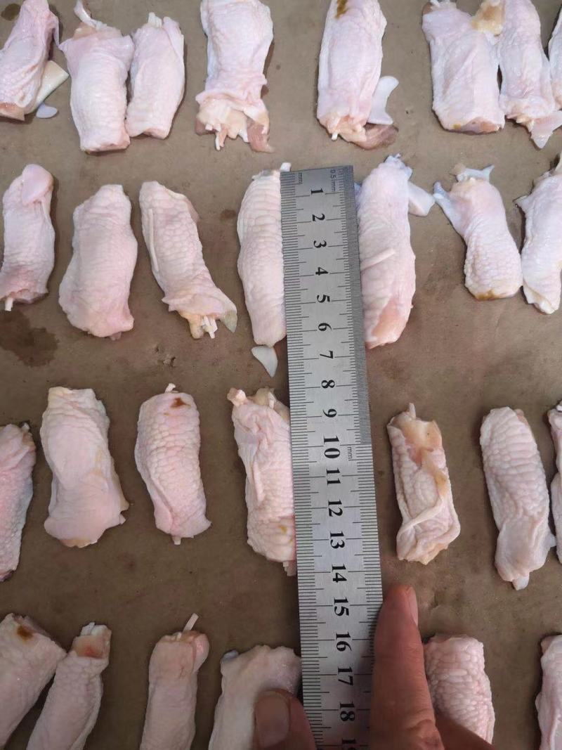 纯干鸡脚筋，颜色好新货，鸡脚筋带冰鸡软骨脆骨鸡脆