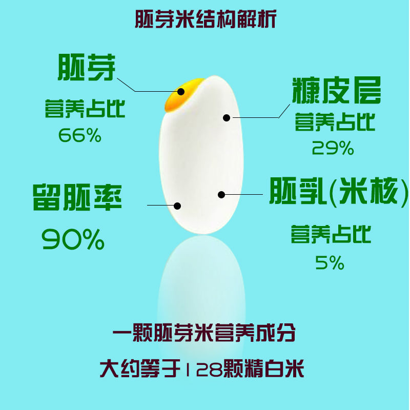 南粳胚芽米现碾10斤，真空包装2斤一袋5袋，江浙沪皖包邮