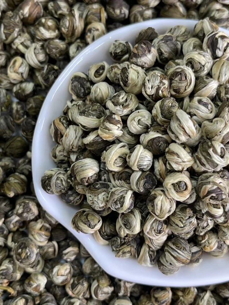 新茶茉莉花茶批发白龙珠白凤珠花香浓郁耐泡支持代发