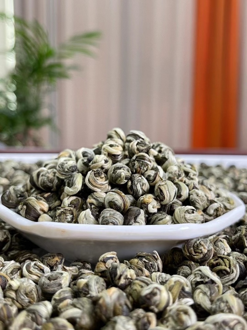 新茶茉莉花茶批发白龙珠白凤珠花香浓郁耐泡支持代发